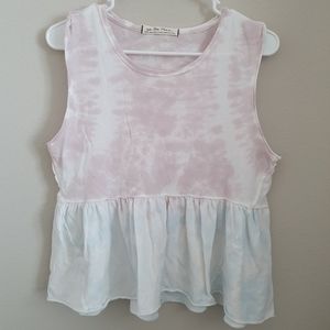 Free People Peplum Tank XS